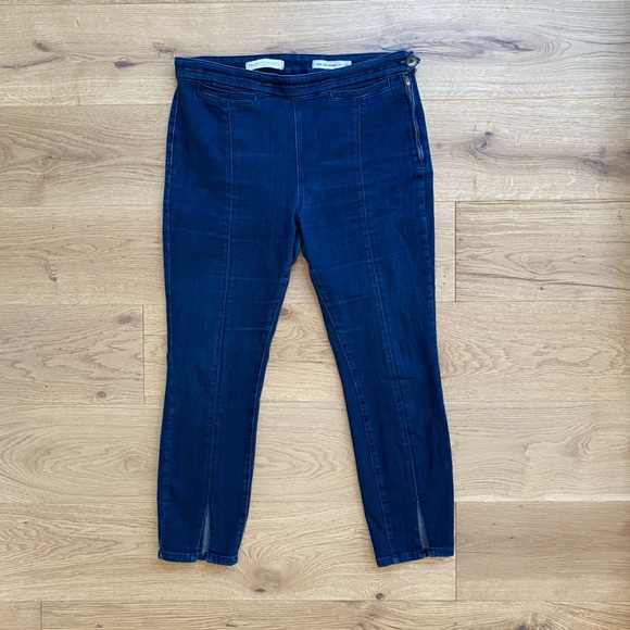 Anthropologie Pilcro & the Letterpress high rise skinny jeans with slits - Picture 2 of 10